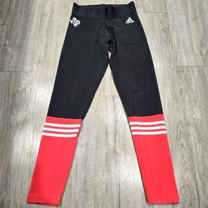 Adidas Leggings Sz S Sample Texas A&M Gray Orange Stripes